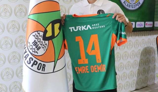 Corendon Alanyaspor, Emre Demir ile 3 yıllık sözleşme imzaladı