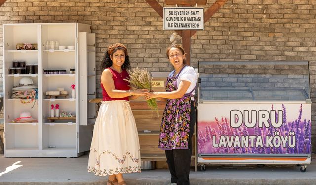 Kadın girişimcinin lavanta hayali destekle büyüdü