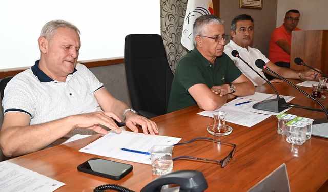 Kemer Belediyesi'nde ağustos meclisi