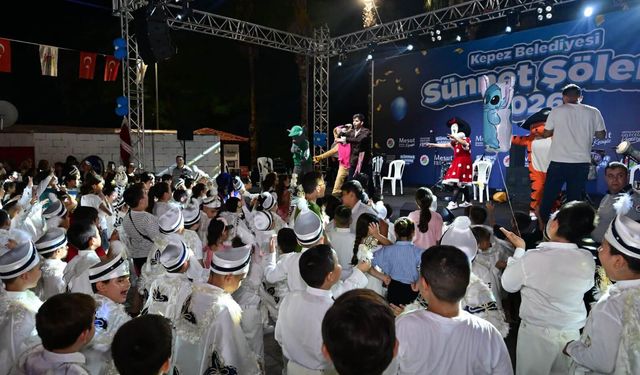 Kepez'de sünnet şöleni coşkusu