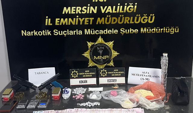 Mersin'de uyuşturucu operasyonu: 2 tutuklama