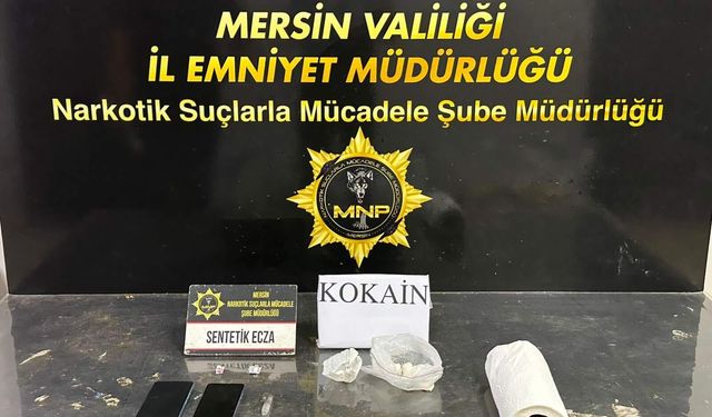 Mersin'de uyuşturucu operasyonunda 5 tutuklama