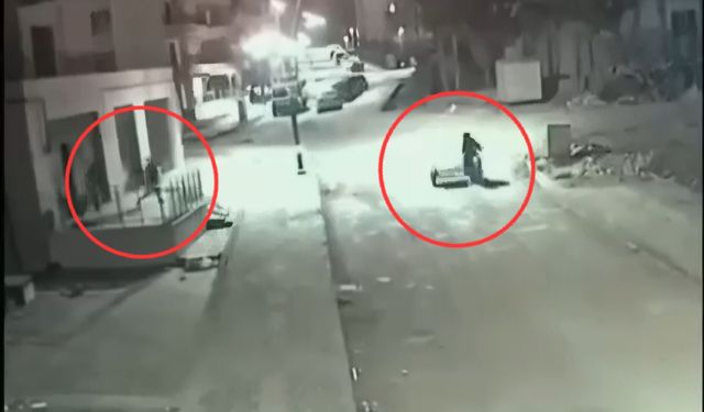 Motosikletli hırsızlar kamerada; 2 tutuklama