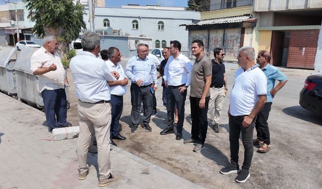 Pazar yeri için sahada inceleme