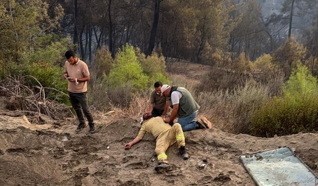 Adana'da 2 farklı bölgede orman yangını (4)