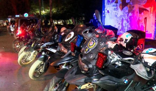 Adana'da 'Huzur ve Güven' denetimi; aranması olan 64 kişi yakalandı