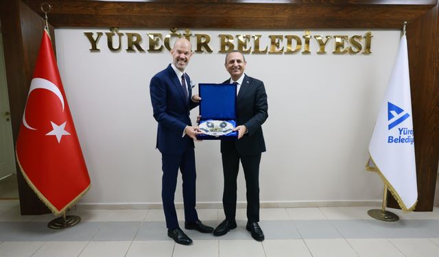 Başkan Vekili Tarık Özünal, ABD Adana Konsolosu Mehler'i ağırladı