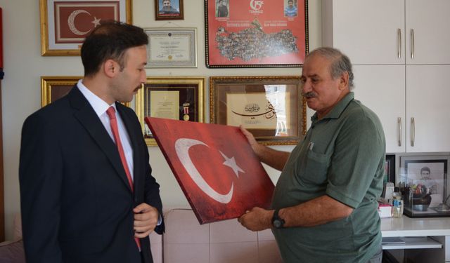 Başsavcıdan şehit ailesine ziyaret