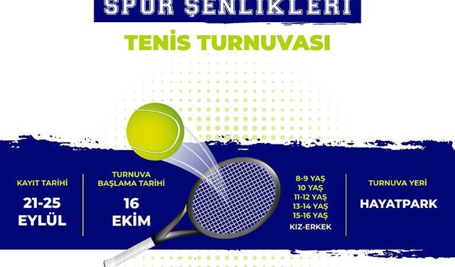 Cumhuriyet Bayramı coşkusu kortlara taşınacak