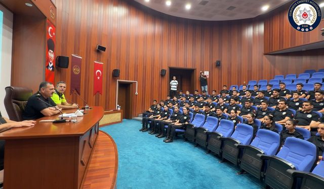 Emniyet Müdürü Sarıbuva: Mesleğinizi severek yapın