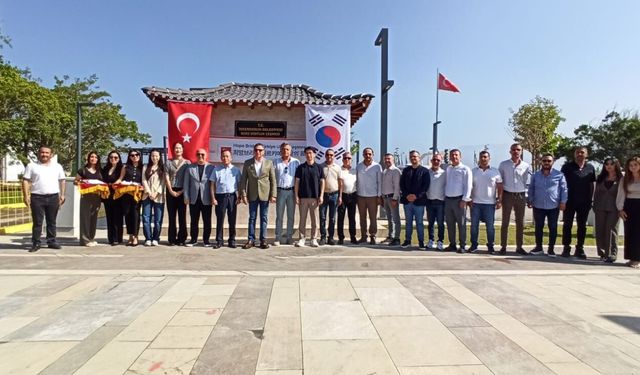 İskenderun'da Kore Dostluk Çeşmesi açıldı