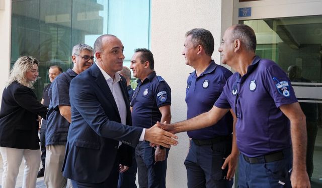 Kotan, zabıta personelinin haftasını kutladı