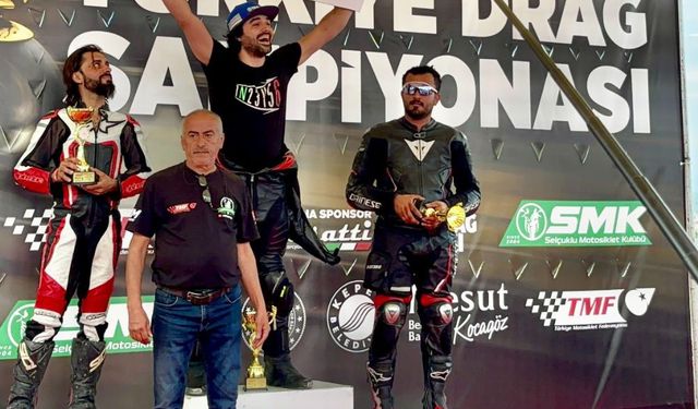 Motodrag Şampiyonası'nda ödüller sahibini buldu