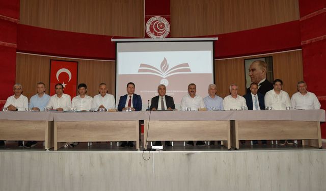 Osmaniye'de yeni eğitim öğretim yılı öncesi müdürler toplandı