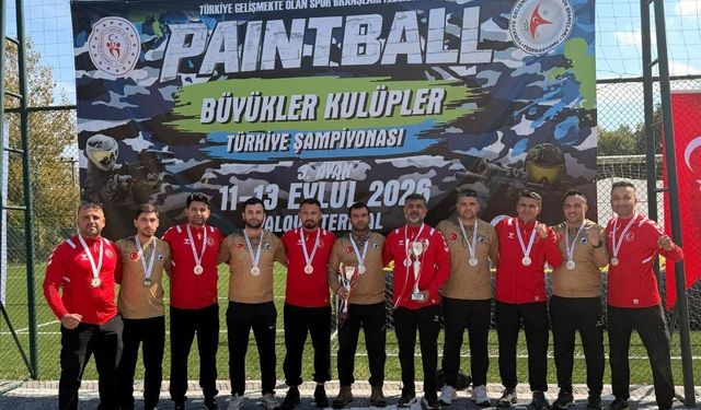 Osmaniye'den paintball'da çifte zafer