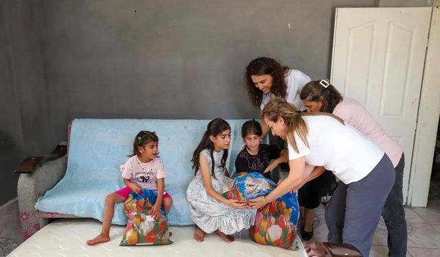 Yüreğimizdeki Işık Projesi ile bir ailenin ihtiyaçları karşılandı