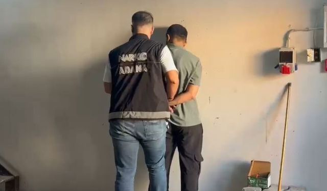 Adana'da 100 kilo esrar ele geçirildi; 3 tutuklama