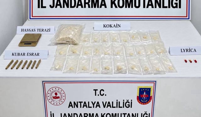 Aksu ve Manavgat'ta uyuşturucu operasyonu