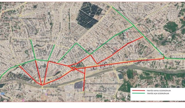 Antakya'da bazı yollar trafiğe kapatılacak