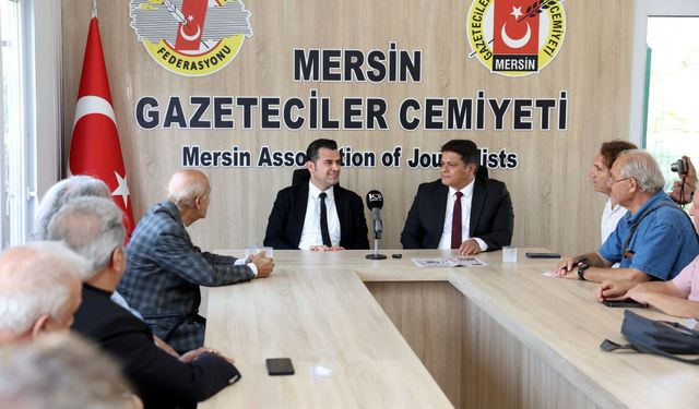 Beşikci, gazetecilerle bir araya geldi