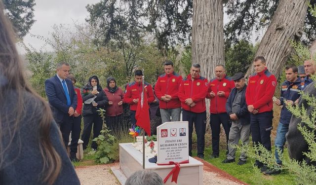 Kazada ölen mesai arkadaşlarını unutmadılar