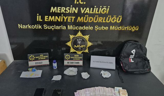 Mersin'de uyuşturucu operasyonyarı: 4 tutuklama