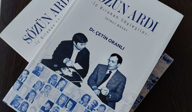 'Sözün Ardı İz Bırakan Söyleşiler' kitabı ikinci baskısıyla okurlarla buluşuyor