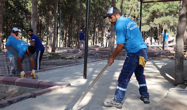 Toroslar'da 16 bin metrekarelik piknik alanı yenileniyor