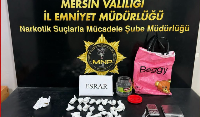 Mersin’de Uyuşturucu Operasyonu: 6 Şüpheli Tutuklandı, Çok Sayıda Madde Ele Geçirildi