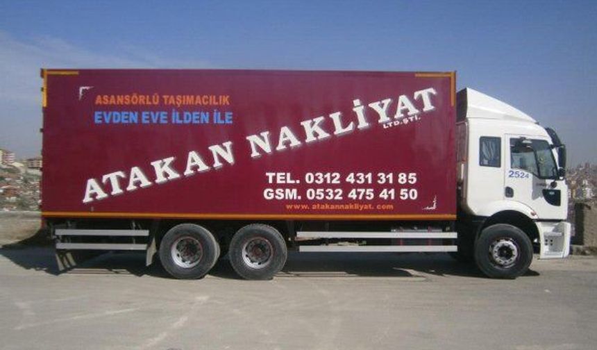Ankara Nakliyat Ev Taşıma Çankaya