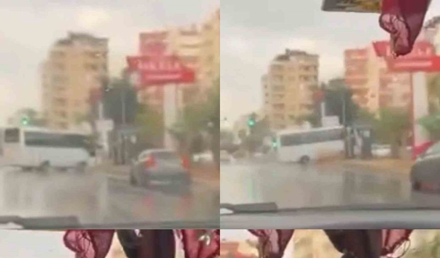 Mersin’de iki ayrı servis midibüsü kazası