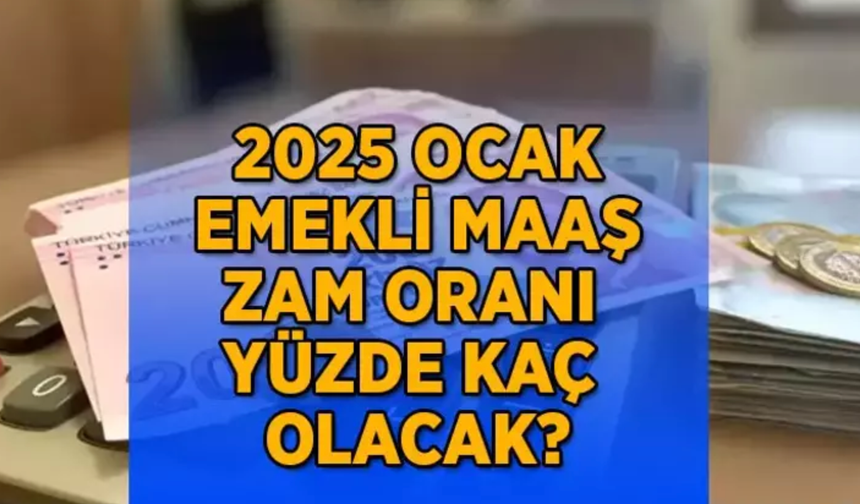 2025 Ocak Emekli Maaşı Zammı: Ne Kadar Artacak?