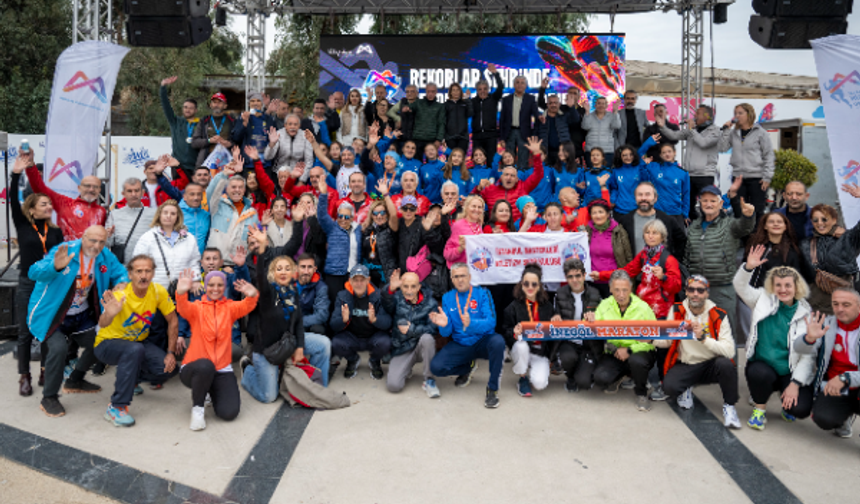 6. Uluslararası Mersin Maratonu'nda Rekorlar Kırıldı