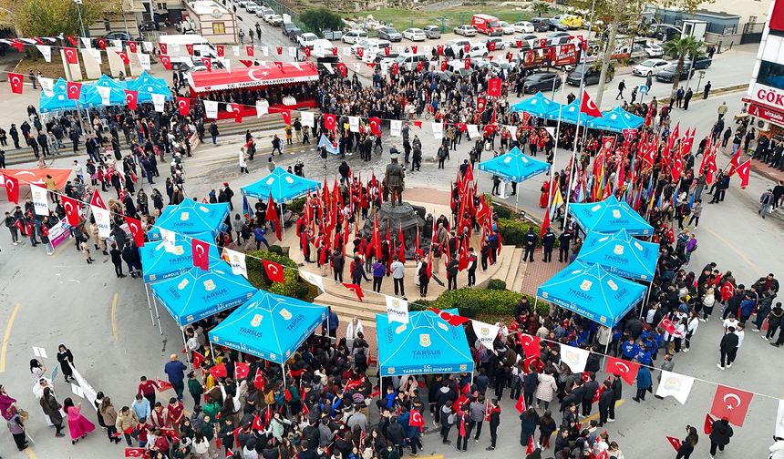 Tarsus’ta 27 Aralık Coşkusu: Kurtuluşun 103. Yılı Kutlandı!