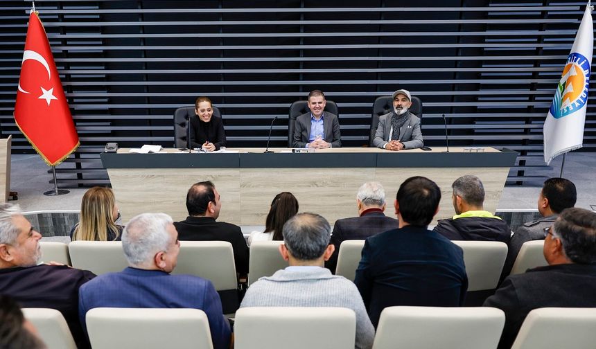 Tuncer Mahalle Muhtarlarıyla Bir Araya Geldi