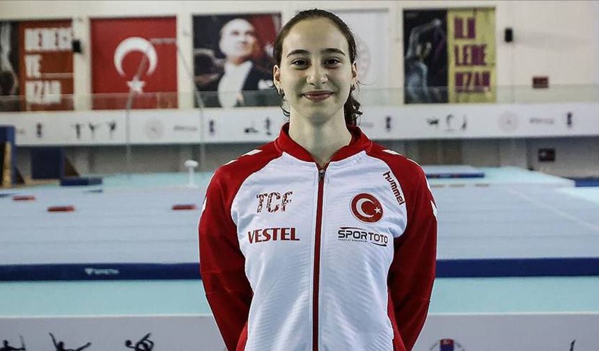 Milli Cimnastikçi İrem Acımış, Parkur Dünya Kupası’nda Türkiye’yi Temsil Edecek