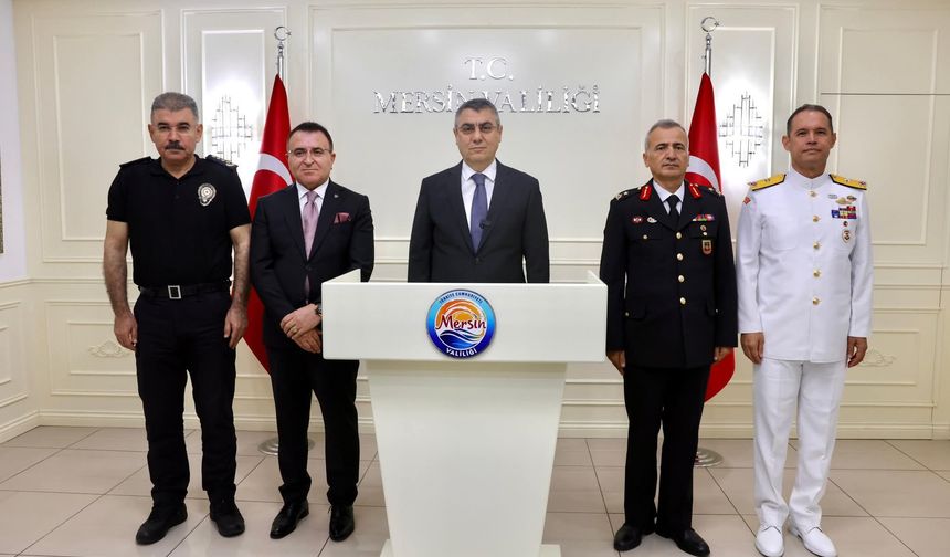 Mersin Valisi Toros: “Sokaklarımız Huzur, Dijitalde Tetikteyiz!”