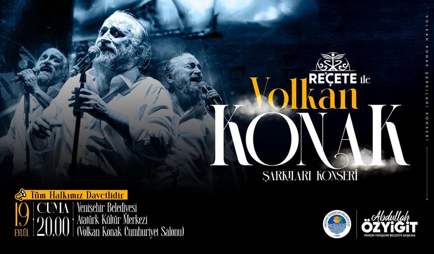 Yenişehir’de Volkan Konak Anısına Duygusal Konser