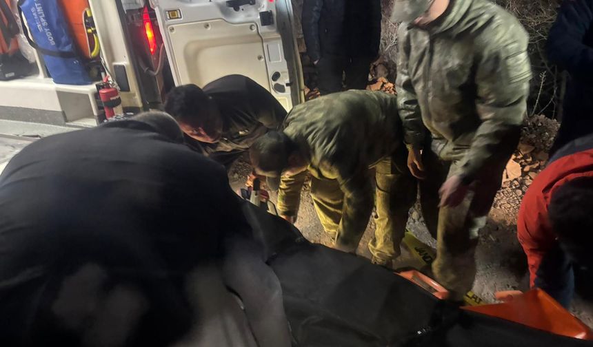 Kamyon uçuruma yuvarlandı, sürücüsü öldü