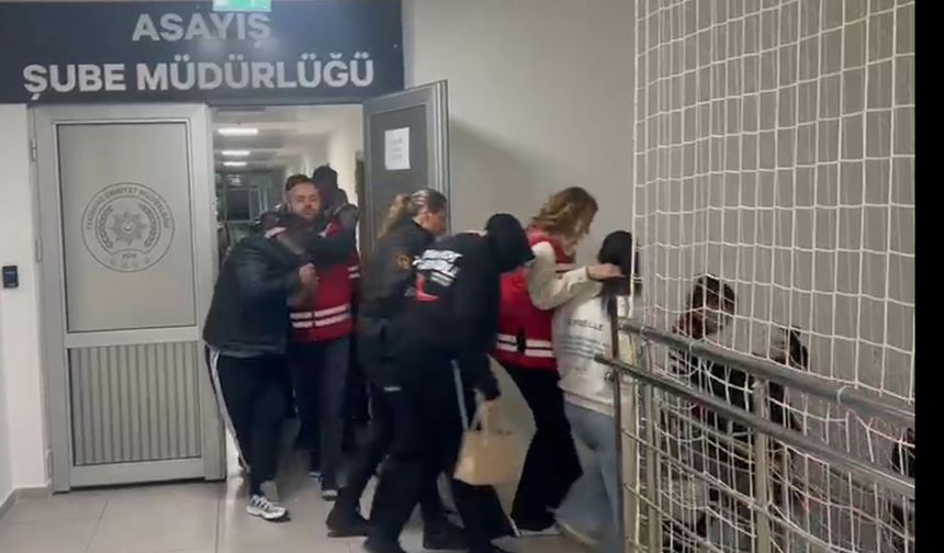 Tekirdağ'da 'fuhuş' operasyonu; 5 tutuklama