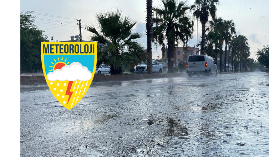 Mersin’de Haftalık Hava Alarmı: Yağış Günlerce Sürecek