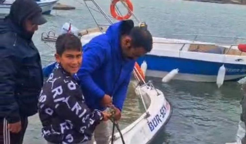 Mersin Silifke’de Fırtına Tekneleri Batırdı