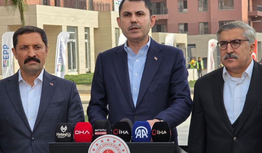 Bakan Kurum: Yüzyılın Konut Projesi'nde geçerli başvuru sayısı 5 milyon 242 bin 766'dır