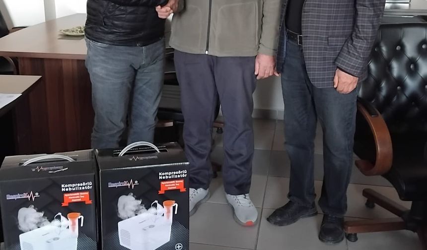 Hastaneye cihaz bağışı