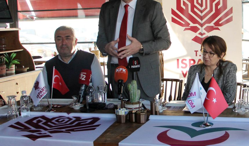 Isparta'da bağımlılıkla mücadele toplantısı