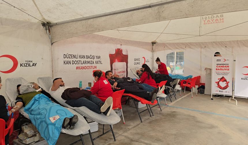 Kozan'da kan bağışı kampanyası