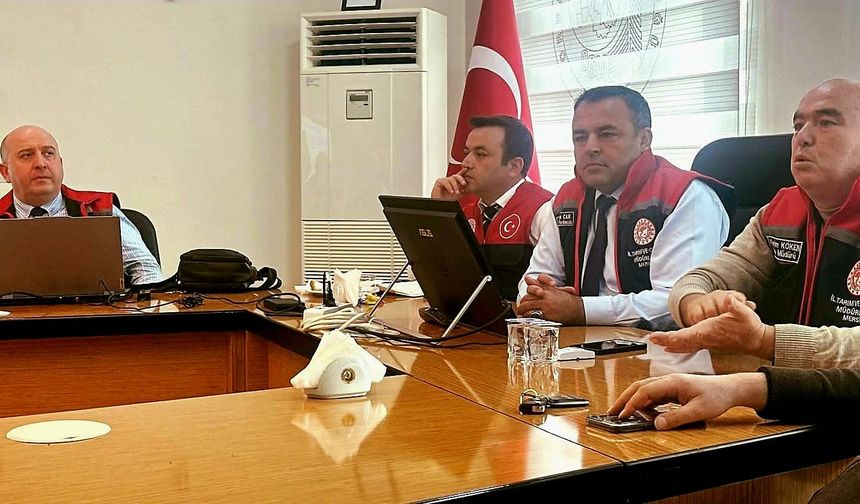 Mut'ta zeytinyağı ve sofralık zeytin eğitim toplantısı