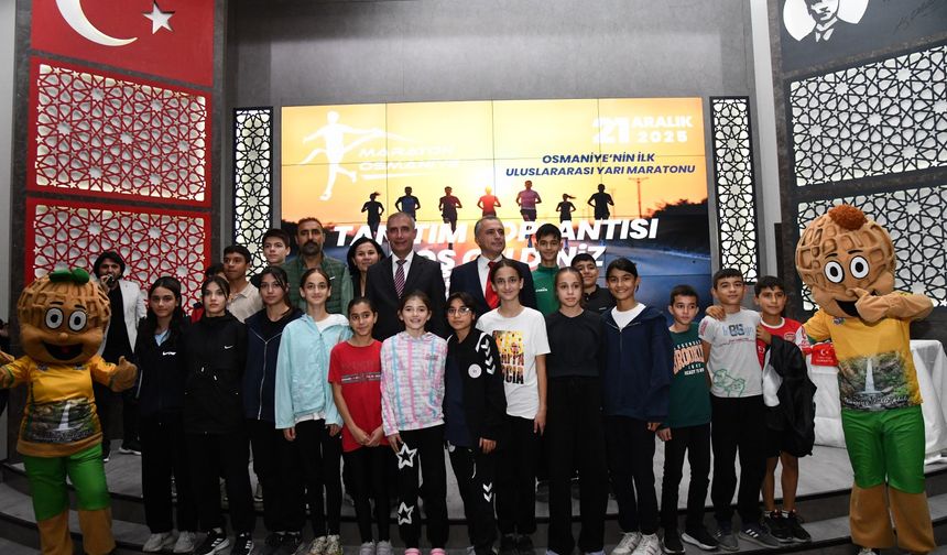 Osmaniye'de ilk maraton için geri sayım başladı