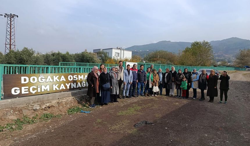 Osmaniye'de kadın kooperatiflerine teknik gezi