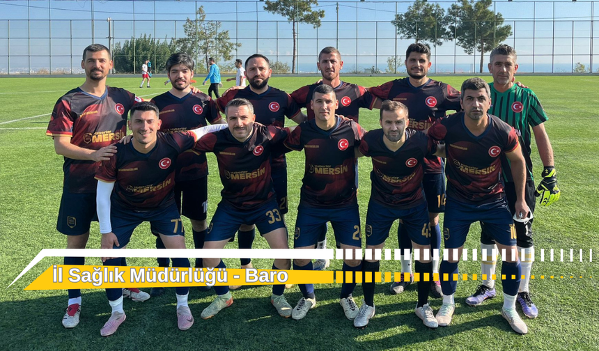 Toroslar Belediyesi Futbol Turnuvası’nda yarı final zamanı: İl Sağlık’ın rakibi Baro